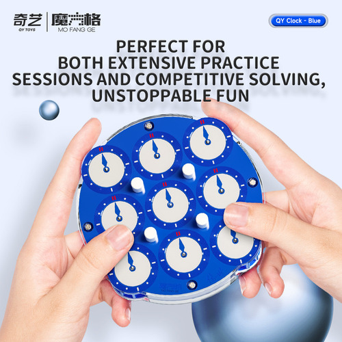 Qiyi Magic Clock Chuanshi Clock Magnético - Blue