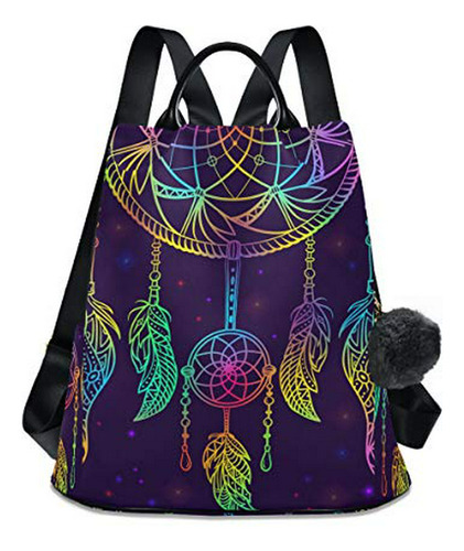 Morral Casual - Alaza Colorful Dream Catcher With Ornament A