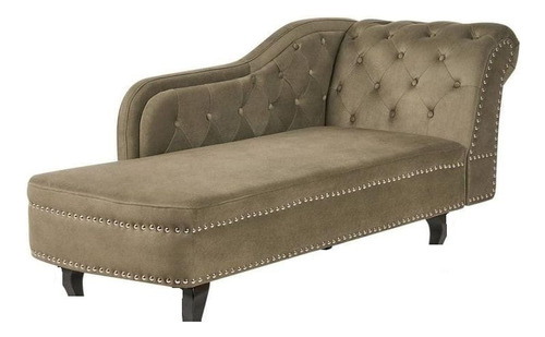 Sofa Sillon Cama Chaise Longue Chenille Premiun Mueblesoasis