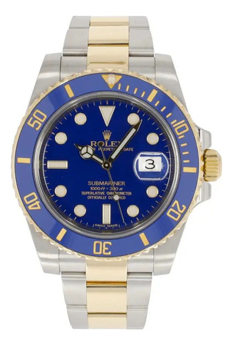 Reloj Rolex Submariner Date Steel & Yellow Gold Blue Dial