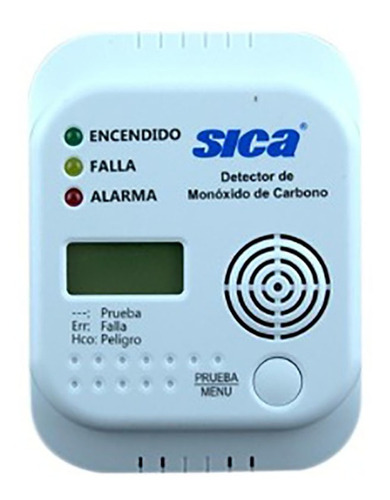 Imagen 2 de 8 de Kit Seguridad Sica Detector Monoxido Carbono + Gas + Humo