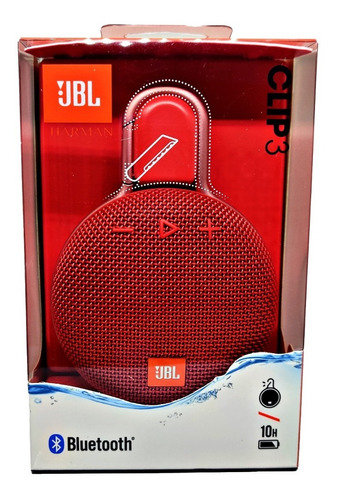 Jbl Clip 3 Bluetooth Nueva De Linea 100% Original + Envío!!