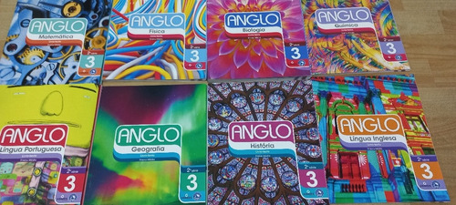 Kit Apostilas Anglo Ensino Médio 2a Série 3 Livro Texto