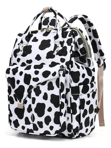 Mochila Para Ordenador Portatil Con Estampado De Vaca, Mo...