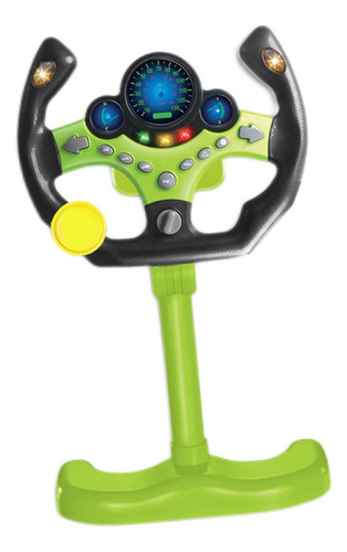 Volante Simulado Para Controle De Direção Infantil Verde