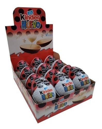 Huevo Kinder Pack 12 Unidades