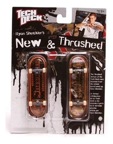 Patineta Para Dedos - Tech Deck New & Thrashed Ryan Sheckle