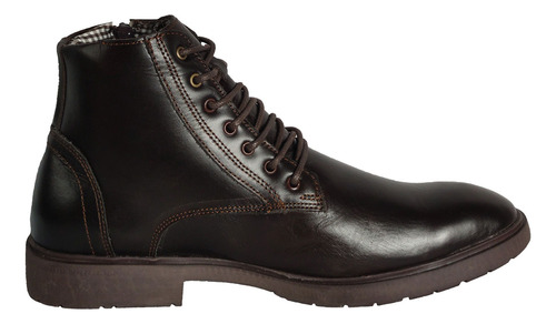 Botas Para Hombre En Cuero Ref. Matiz Café, Negro Y Miel