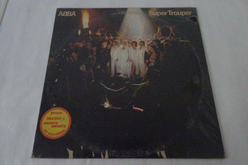 Abba - Super Trouper - Vinilo Argentino Insert