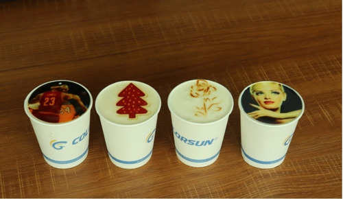Imagen 10 de 10 de Impresora De Café Para 4 Tazas,galletas,chocolate,cerveza