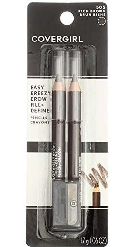 Delineadores Para Cejas - Covergirl Easy Breezy Brow, Fill+d