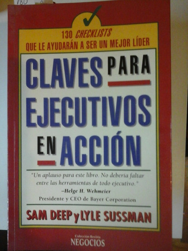 Claves Para Ejecutivos En Accion - S. Deep - Sussman-  L295