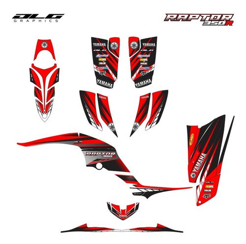 Kit Calcos Yamaha Raptor 350r