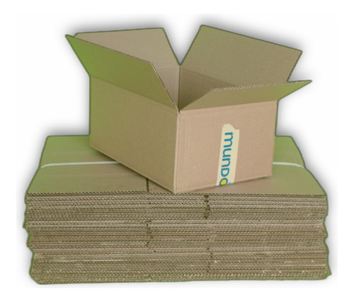 Pack 10 Cajas De Carton 39x26x17 17c Alta Calidad