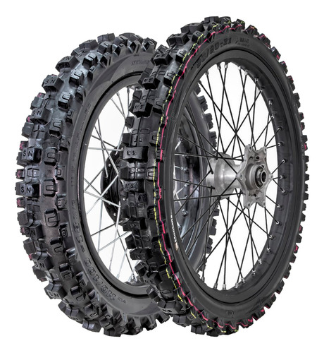 Llantas Montana 110/100-18 + 90/90-21 M-1699 Enduro Cross