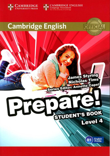 Cambridge English Prepare! Student's Book Without Answers 4