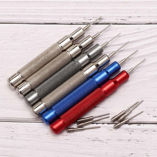 Imagen 3 de 10 de Pin Punch Set Bandas De Reloj Removedor De Agujas Para Reloj