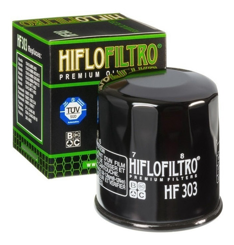 Filtro Oleo Ninja 300 Z750 Er6 Z1000 Zx10r Hiflo Hf303