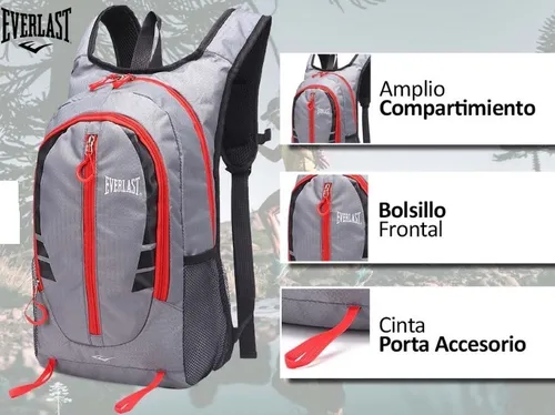 Mochila Everlast Running Bici Trekking Liviana