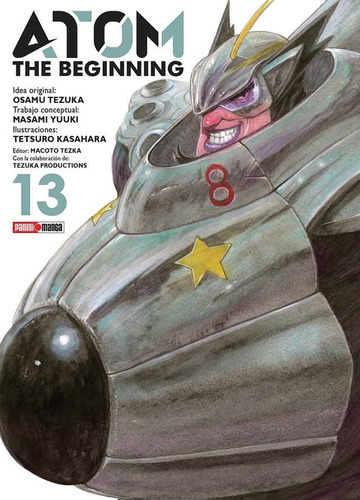 Panini Manga Atom: The Beginning N.13, De Tetsuro Kasahara., Vol. 13. Editorial Panini, Tapa Blanda En Español, 2021