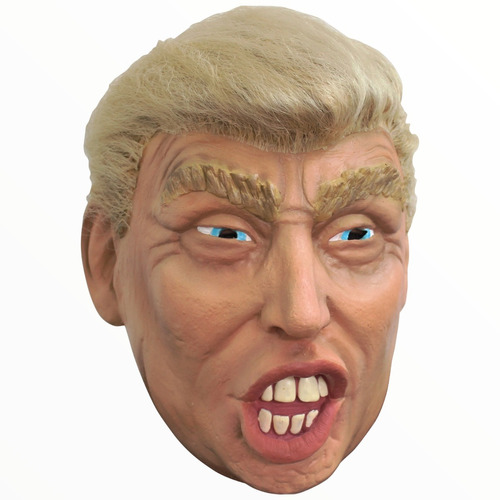Máscara De Donald Trump Con Cabello