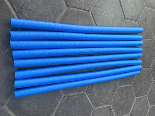 Imagen 2 de 3 de Protector Tubos Cama Elastica Goma Espuma