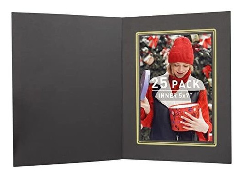 Golden State Art, Pack Of 10, 5x7 Photo Folders, G84lj