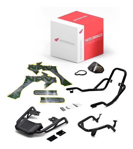 Jgo Kit De Accesorios Completo Verde Honda Original Navi 110