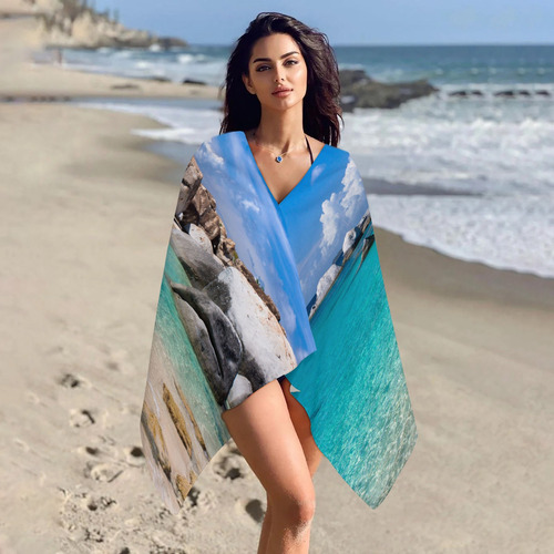 Toalla De Playa X Lazy Beach Towel, Toalla Mágica