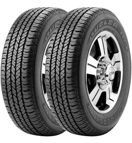 Combo 2 Pneus 255/60r18 Dueler Ht 684 Iii Eco Bridgestone