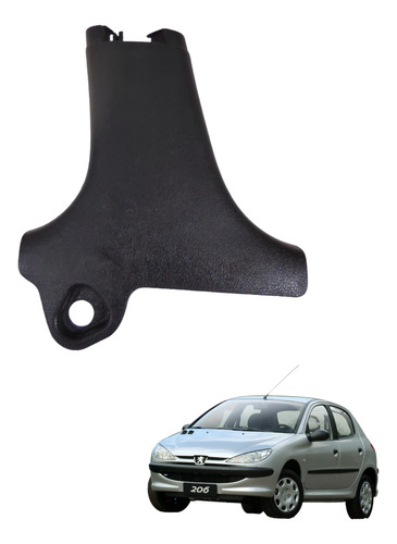 Moldura Coluna Inferior Esquerda Peugeot 206 2003 A 2010