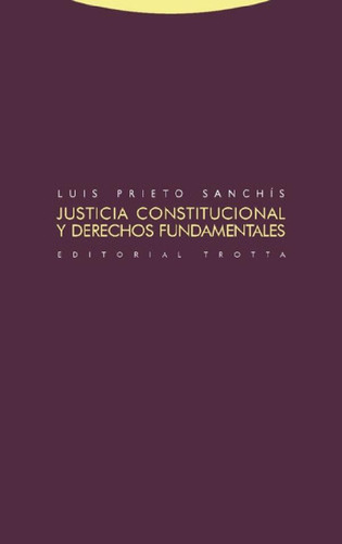 Libro - Justicia Constitucional Y Derechos Fundamentales, D