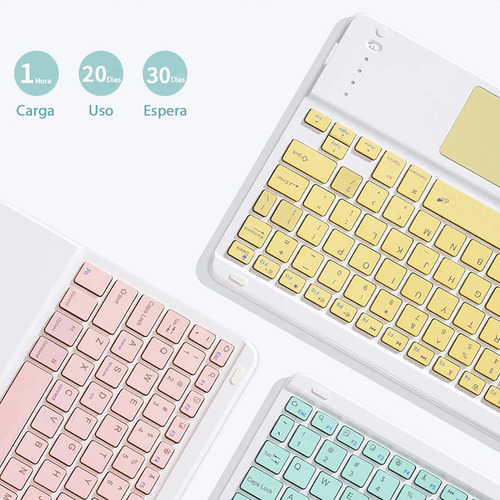 Capa Para iPad Air 5 Air 4 10.9 Teclado Touchpad Magnética