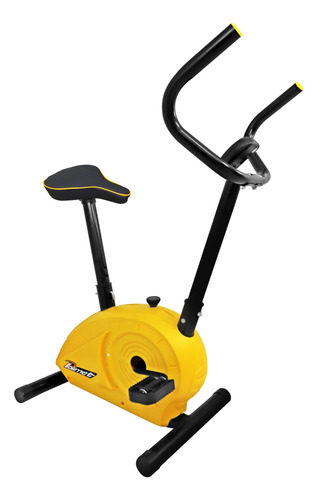 Bicicleta Ergométrica Bp 880 Y Com Monitor Poli Sports