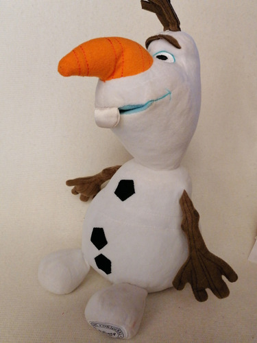 Peluche Original Olaf Frozen Con Sello Disney Store 30cm. 