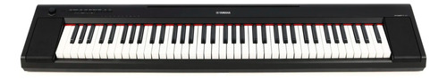 Piano Digital Yamaha Np35bset Black Con Adaptador Pa150