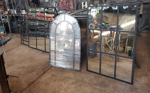 Imagen 5 de 10 de Espejo Redondo Hierro. 60 Cm Con Envío Incluido. Fabricante