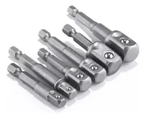 Comprar Juego Adaptadores Cuadrantes Para Taladro  8 Piezas Dado