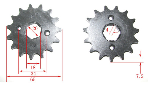 Piñon Cg125 Z15