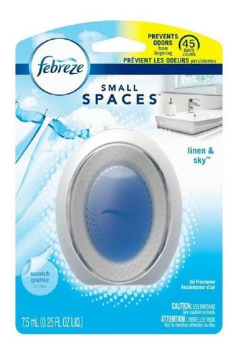 Febreze Aromatizante Espacios Pequeños Aroma Linen And Sky