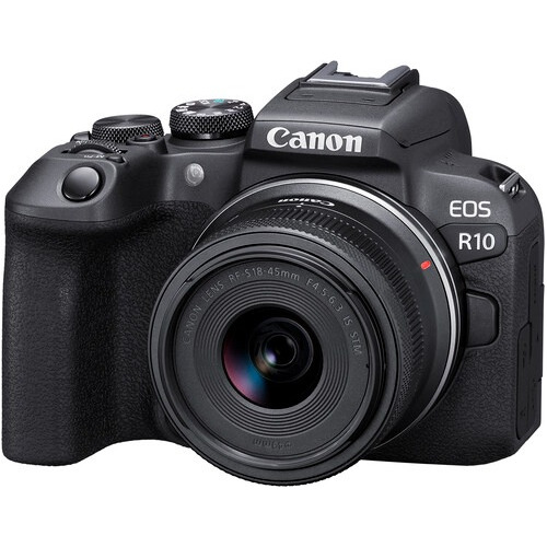 Camara Canon Eos R10+ Lente Rf-s 18-45mm Is Stm 4k