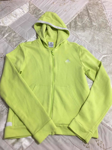 Clima Cool Sudadera Para Dama Talla S Color Verde-limón