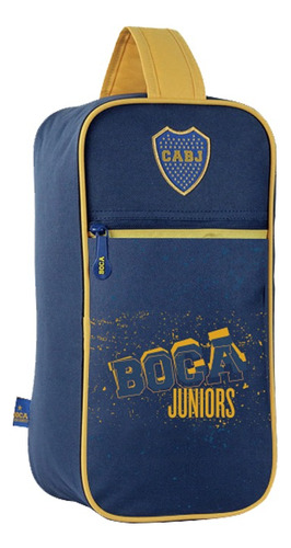 Bolso Botinero Boca Juniors Lic Oficial Botin Fútbol Neceser