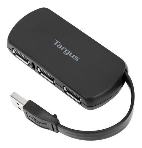 Targus Ach214, Hub De 4 Puertos Usb 2.0 / Diseño Compacto