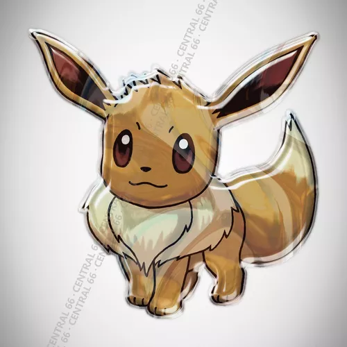 Pack Adesivos - Eeveelução - Eevee - Evolução - Pokémon