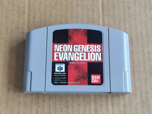 Neon Genesis Evangelion - 100% Original - Nintendo 64 N64 #2 (Usado)