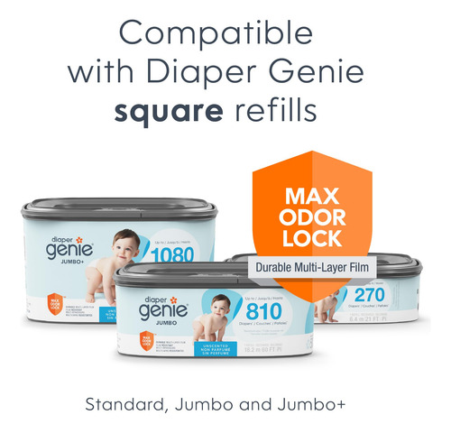 Cubo Para Pañales Diaper Genie Select De Acero Inoxidable Az