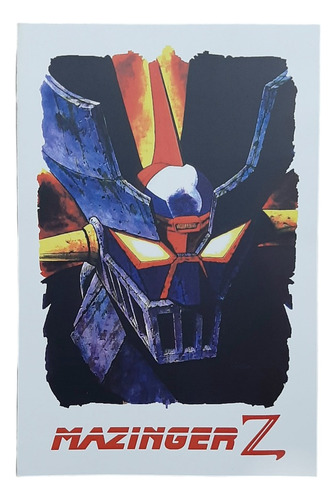 Poster Mazinger Z Lamina Robot 46x32cm Serie Anime Manga 