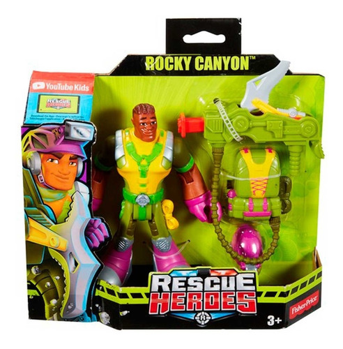 Rescue Heores Fisher Price Pack 6 Rocky Forrest Billy Sandy
