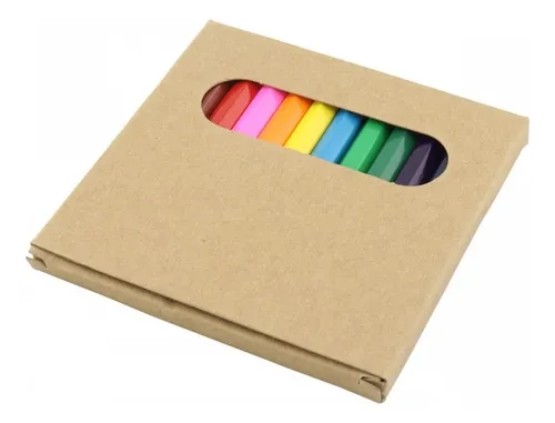 Set X 12 Colores Pequeños En Madera Escolar X 10 Unids